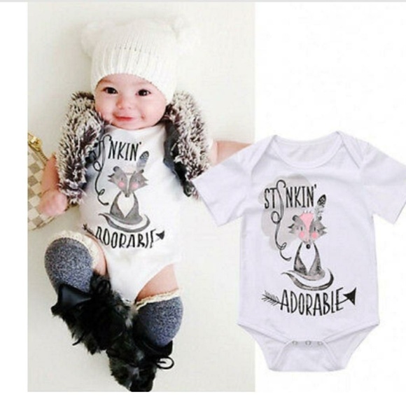 Other - 🖤Foxy baby girl Romper